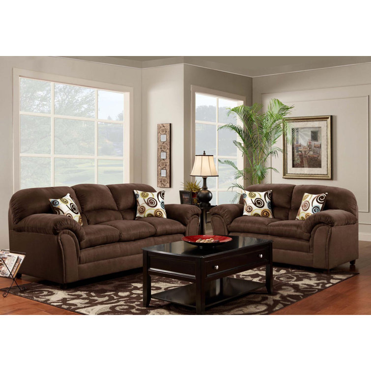 dCOR design Faux Leather Living Room Set Wayfair